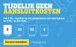 Nu tijdelijk geen aansluitkosten bij tele2