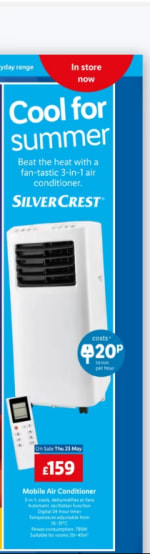 Silvercrest Mobile Air Conditioner (Lidl) - £159