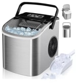 Máquina Para Hacer Hielo 2 Tamaños Portátil Eléctrica 12kg por $1,299 en Mercado Libre