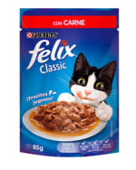 Alimento húmedo Félix para gatos adultos 15 sobres 85 gramos por $8.990