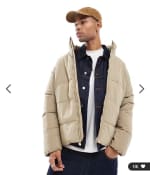 Chaqueta acolchada con cuello alzado ONLY & SONS por solo 12€