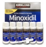Minoxidil Kirkland 5% Pack 6 envases 60ml por $525 en Mercado Libre