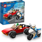 LEGO City Moto de Policía y Auto a la Fuga por $184 en Amazon
