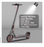 Patinete eléctrico N7PRO ligero 30km 36V 10,4 Ah 350W por solo 132€