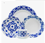 Tech Vajilla de porcelana de 6 servicios 30 piezas, con un diseño elegante para su mesa. Bengoa gourmet Tools por 33,90€ (Cuenta Nueva 21,90€)