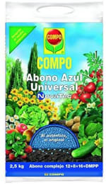 COMPO Abono Azul Universal NovaTec 2,5 kg, Negro, 2.5 kg por 3,47€