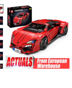 Bloque construcción Mould King 10117 coche carreras deportivo de Lykan por 33,37€