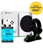 Xbox Series S + Ultimate Gaming Station + Tarjeta Regalo a 339,99€