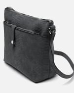 Bolso bandolera pequeño animal print marrón por 11€