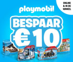 €10 korting bij aankoop van €50 aan PLAYMOBIL bij Smyths Toys