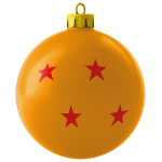 Bola de Navidad Dragon Ball Bola de Dragon 4 estrellas por 3,99€