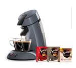 Machine à dosettes Senseo + 88 dosettes à 49,99€