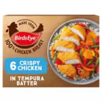 Purchase Birds Eye 6 crispy chicken grills in tempura batter from Asda for £2.83