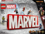 LEGO Marvel logo en minifiguren verzamelset voor €67,99 bij Bol