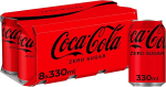 Coca-Cola Zero Sugar 8 x 330ml - £2.34