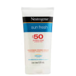 Protetor Solar da Neutrogena Sun Fresh Fator 50 de 120ml - R$ 26,99