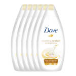 6x Dove Douchecreme Care & Oil 500 ml voor maar €14,56