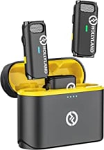Hollyland Lark M1 Micrófono Solapa Inálambrico, 20h Duración, Cancelación de Ruido, Ideal para Entrevistas, Streaming, Adecuado a PC, Móvil y Cámara(2 TX + 1 RX + Estuche de Carga) por132€