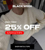 25% korting op truien & tops bij Loavies