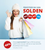 Tot 60% korting op je bestelling bij Weekendmode