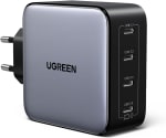 UGREEN Nexode Cargador USB C de 100W con 4 Puertos USB-C por 35,27€
