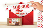 GRATIS gepersonaliseerde LUve letter métPetit LU Moelleux