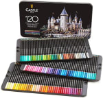 Estuche 120 colores Castle con núcleo de "serie suave" por 37,99€
