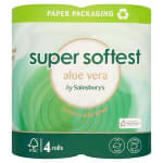 Sainsbury's 3ply Toilet Roll Pack - £1.25