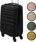 Koffer Handbagage - TSA slot - Reiskoffer - Anti-diefstal - 35 L - 54 x 34 x 20 cm - Zwart