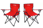 2 Sillas Plegables Rojo Adir 10856 Acampar por $280 en Mercado Libre