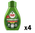 4 Botes de Fairy Poder Sin Remojo Limón Spray Recambio, Vajilla y Cocina, Antigrasa, 500ml por 11.97€