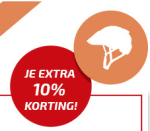 10% korting door middel van de kortingscode