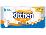 Papel Toalha de Folha Dupla da Kitchen Jumbo - R$ 14,01