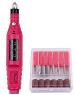 Layhou Kit de pulido para taladro eléctrico de uñas 20000 RPM USB Power Nail Drill Bolígrafo para manicura y pedicura con 6 brocas para uso doméstico por 10,99€