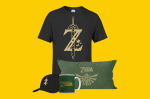 MegaPack Zelda: Camiseta, gorra, taza y cojín por 26,99€