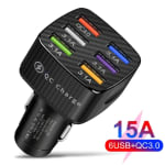 Cargador de coche multifunción de 15A, por solo 1,98€ (pedir desde WEB. no App)