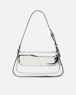 Bolso de fiesta pequeño de hombro metalizado por 6€.