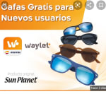 Consigue unas gafas Sun Planet Sport gratis desde Waylet