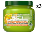 3 Botes de Garnier Fructis Mascarilla Capilar Liso & Brillo, 320ml por 8.79€