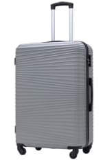 Elevate 3 Piece Hard Luggage Set - Grey/Rose | Just £34
