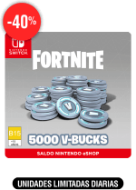Fortnite 5,000 Monedas V por $420 en Claners