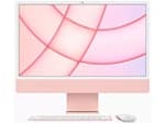 Apple iMac 24" (2021) M1, 7-core GPU, 8GB, 256GB ssd (Qwerty toetsenbord), Roze voor €1.100,14 bij Amazon