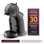 Cafeteira da Nescafe Dolce Gusto, modelo Mini Me na cor preta - R$ 385,90