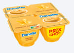 Crèmes dessert Danette à 1,15€
