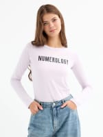 Camiseta de Manga Larga de Mujer Numerology por 3.99€
