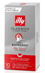 Código 100 cápsulas ILLY clásico espresso compatible con Nespresso a 19,50€