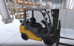 BSDXR Forklift VR training voor vorkheftruckchauffeurs gratis via Meta Qiest
