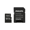 Tarjeta Micro SD XC Philips 128GB 50MB/s Negra por solo $4.990