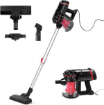 AIGOSTAR Aspiradora Vertical con Cable 3 en 1, 600W, Potente de 15 kPa. Filtro HEPA por 30,99€