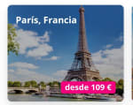 París 3 días con Vuelos desde 109€.